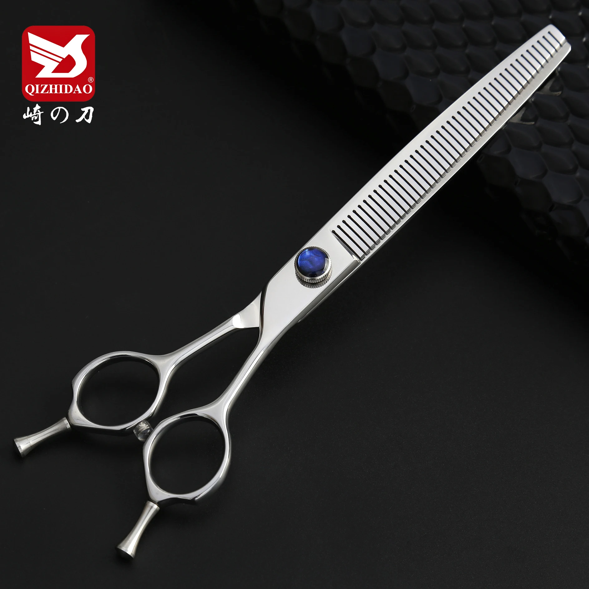 Japanese 440c Fluffy Dog Grooming Scissors Pet Shears Pet Grooming Scissors