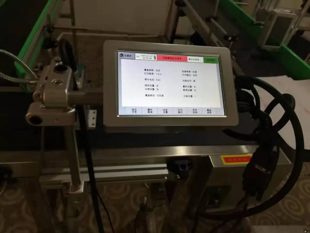 
Food & Beverage Factory Applicable Industries online TIJ inkjet printer 
