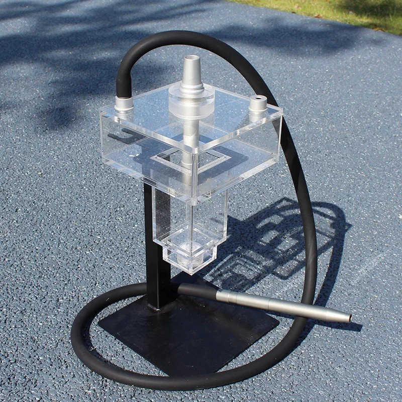 

Hot Style Metal Holder Led Portable Acrylic Hookah Shisha