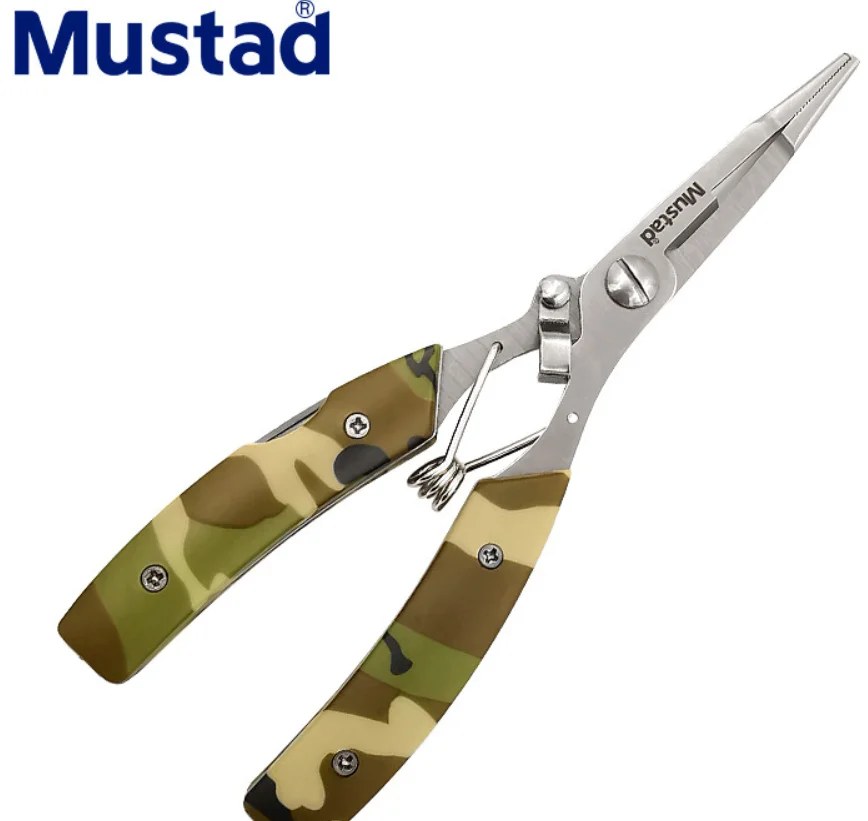 

Mustad Multi-function Stainless Steel Fishing Pliers