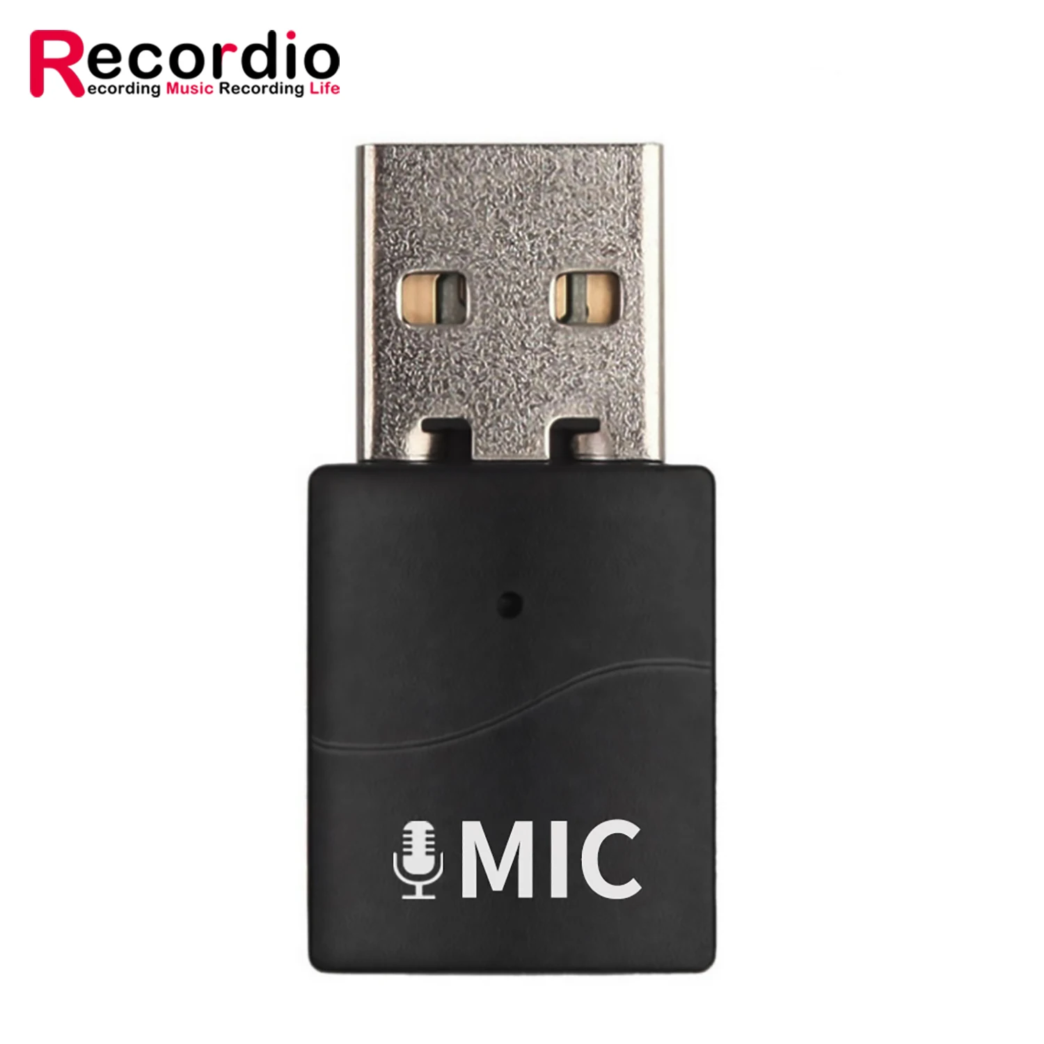 

GAM-MC18 Mini live microphone portable small USB microphone can live video chat with laptop pc, Black