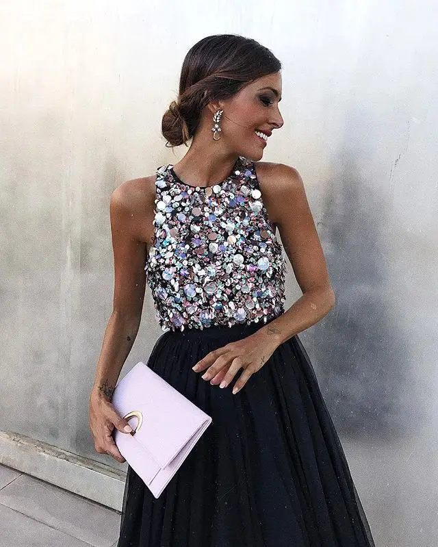 

2020 Sleeveless Bodycon Casual Off-Shoulder Summer Woman Clothing Dress