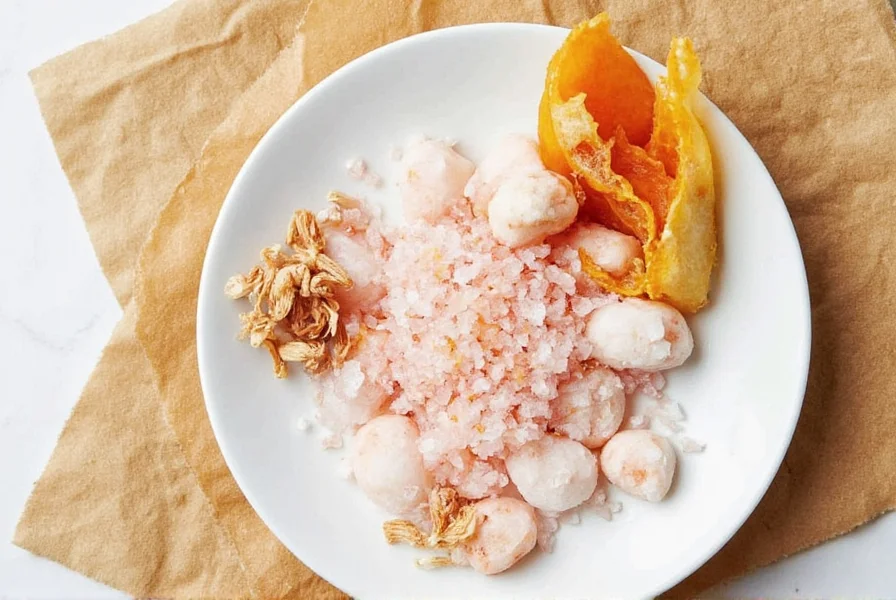 Himalayan salt lamp glowing softly