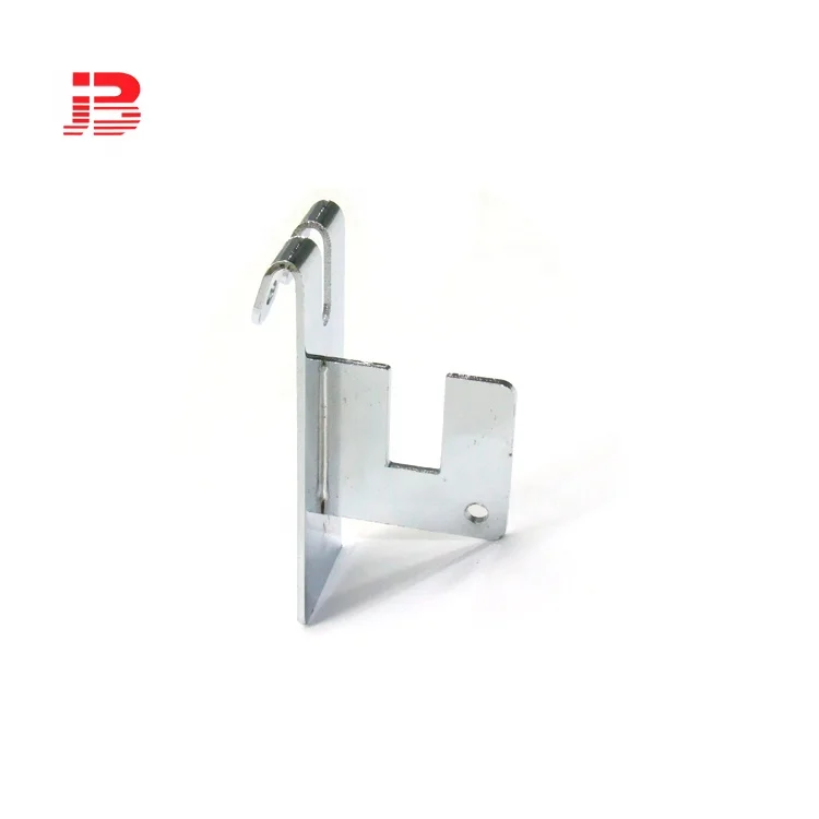 Gridwall Mounting Bracket Grid Wall Mount Fixing Brackets for Hanging 12.5*25mm square tube supplier