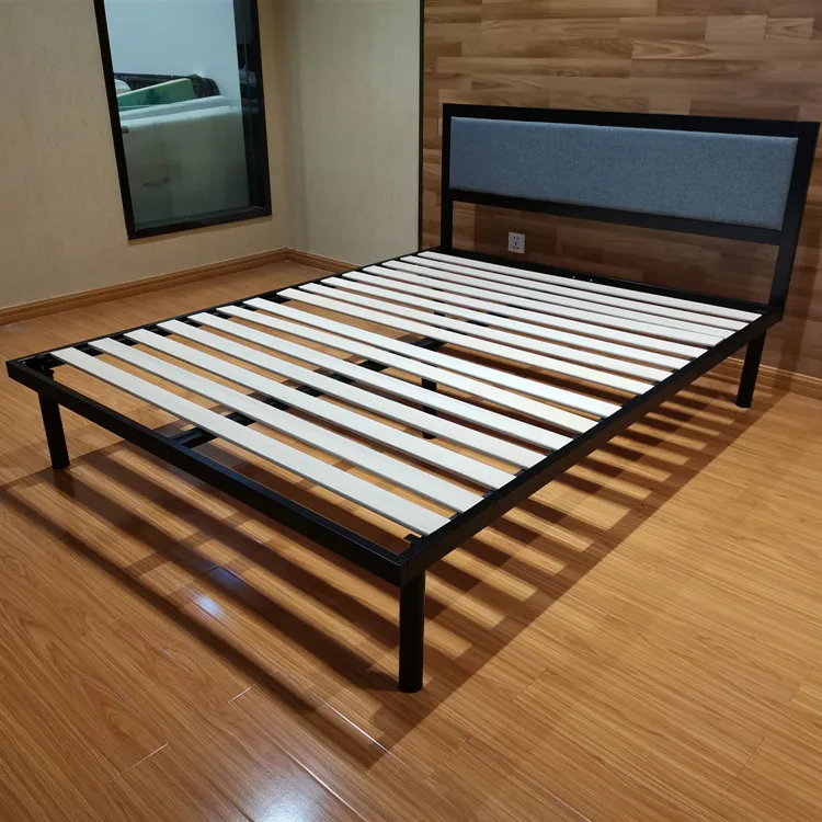 cheap house furniture metal frame platform strengthe