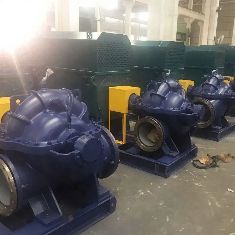 The factory supplies drainage irrigation pumps