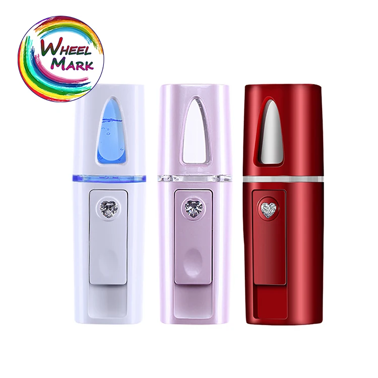 

Wheelmark Rechargeable Facial Steamer 15ML Portable Nano Facial Mist nano spray