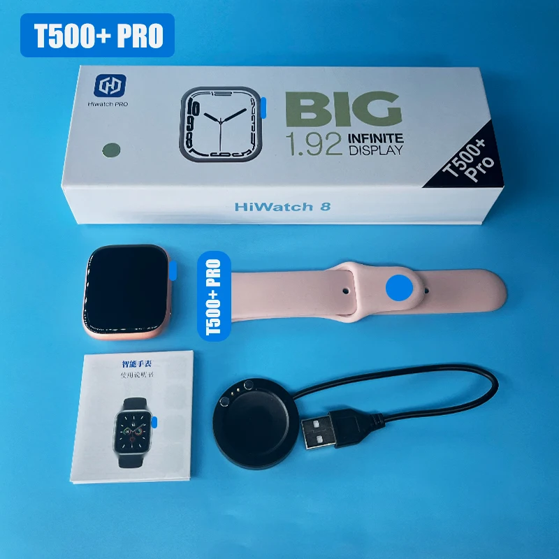 

Low Prices Fashion Smart Watch T500+pro Reloj Android Serie Series 8 T500+pro Smart Watch