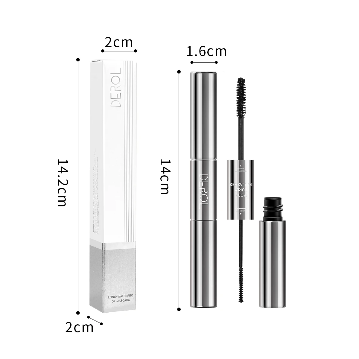 

New OEM Hot Selling Private Label Waterproof Long Lasting Thick Black Long Eyelash Mascara.