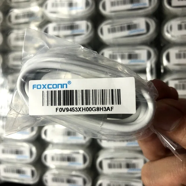 

Original quality 1m Foxconn 5 ic USB Data phone charging cable For iPhone lighting cable