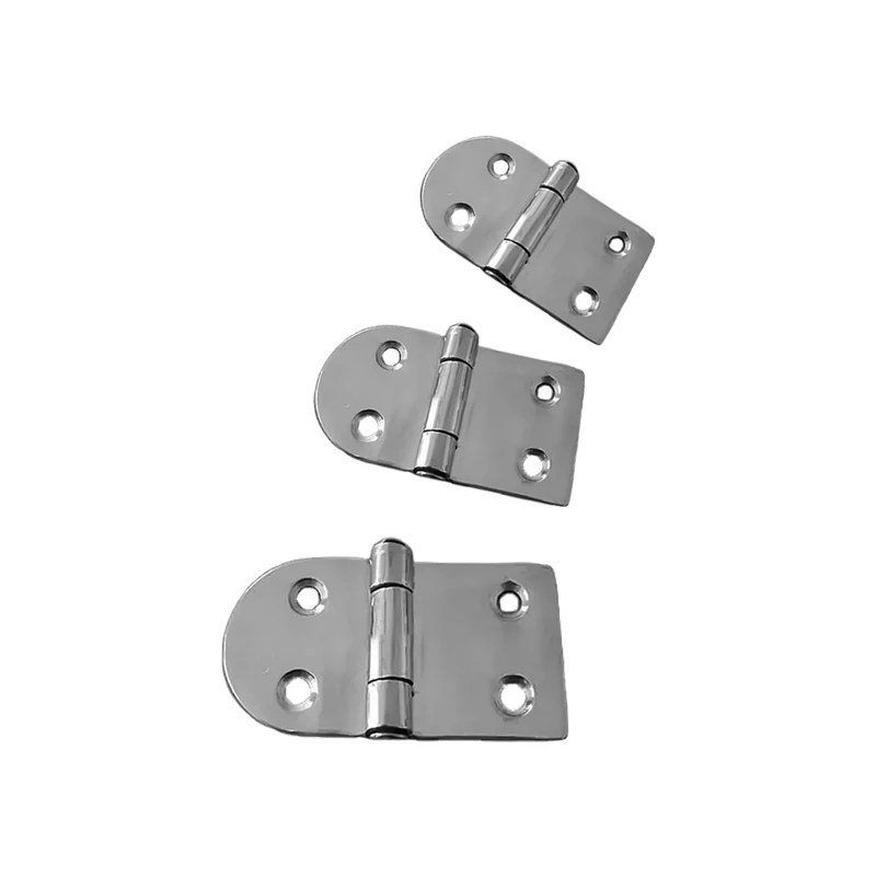 

304 Stainless Steel Bearing Folding Gate Door Flush Strap Hinge Boat Deck Hinge