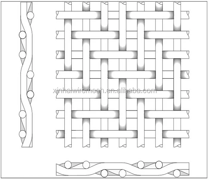

ISO 9044 Stainless steel wire mesh for Basket Strainer