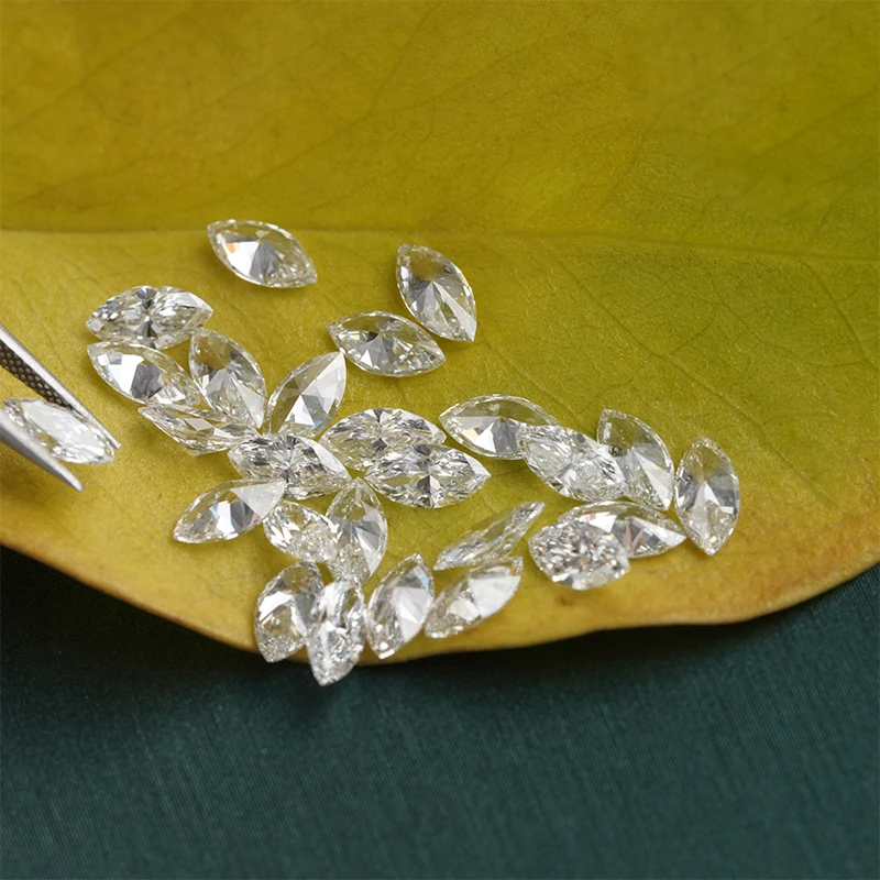 Starsgem Hpht Loose Diamonds Diamond Jewelry Marquise Melee Size Lab Grown Marquise Diamonds