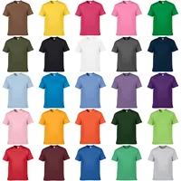 

100% Cotton 180gsm short sleeve oem logo custom design plain blank cotton t shirt tshirt