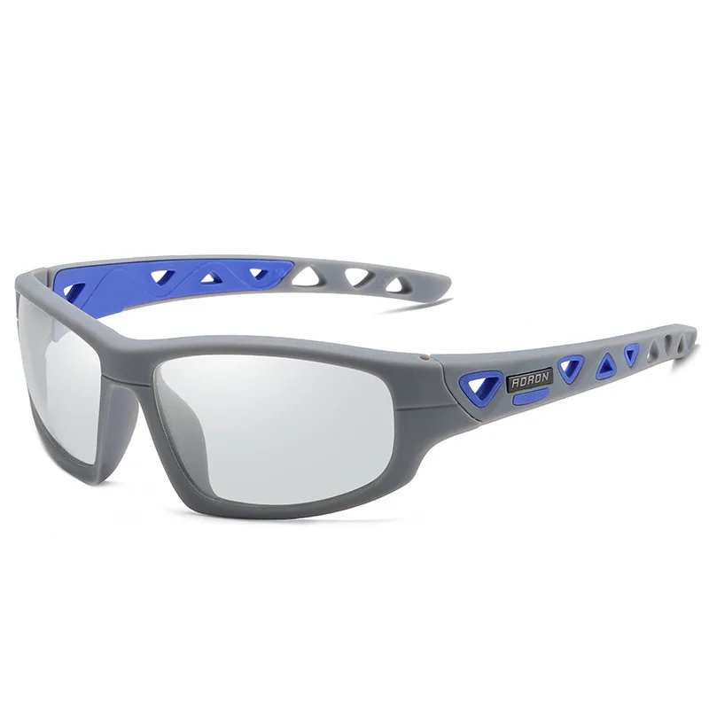 

2020 New polarized color changing glasses riding sunglasses outdoor sports windproof man sunglasses