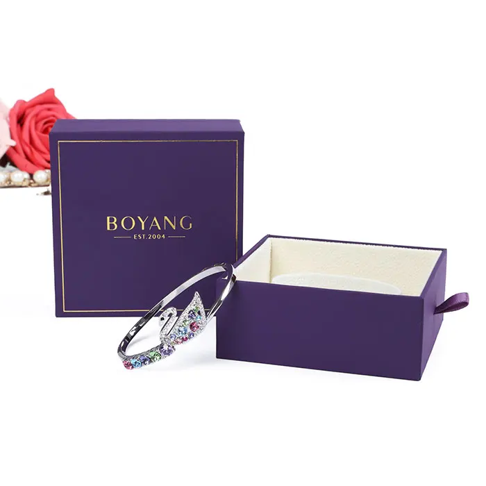 

Wholesale Custom High Quality Hot Sell fashion wedding Packaging Drawer Jewelry Paper Gift Necklace Boxes, Customized color