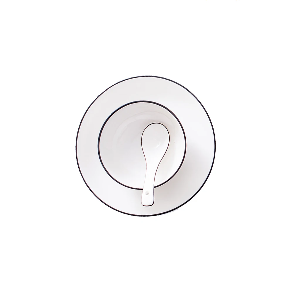 

Glossy coated ceramic plate set sublimation round ceramic plates transfer printing ceramic plate made in china wholesale