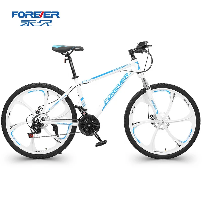 

FOREVER Wholesale New mountain bike 24 speed magnesium alloy wheels 24 /26 inch Shock absorbing Mountain Bike for Men