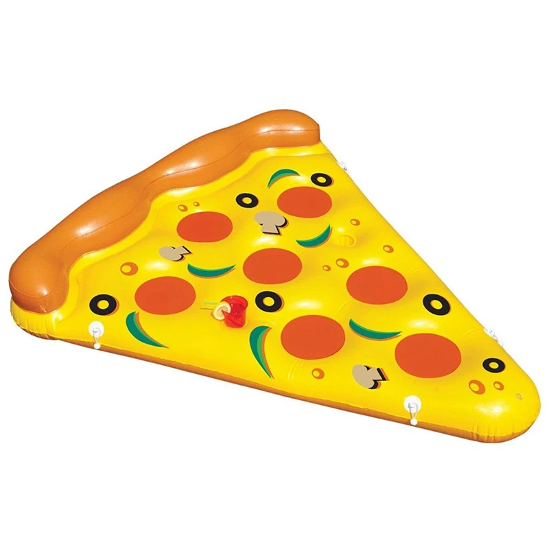 

Large Size Inflatable Pizza Water Pool Float, Customized color