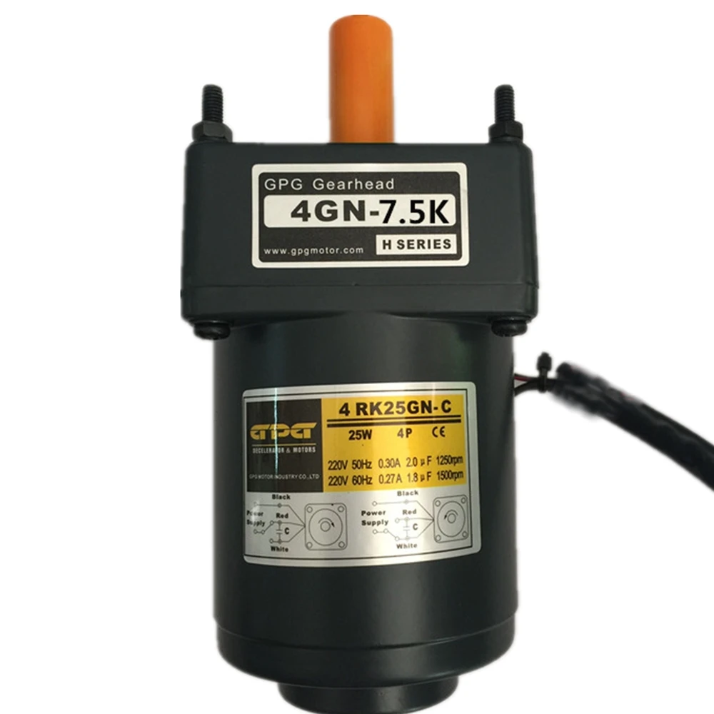 Low Price Power Gear Motor Brake Motor 4rk25gnc 4gn3k 5k 7.5k 10k 12