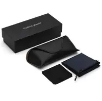 

luxury Sunglasses packaging box Fashion soft sunglasses case Leather glasses case