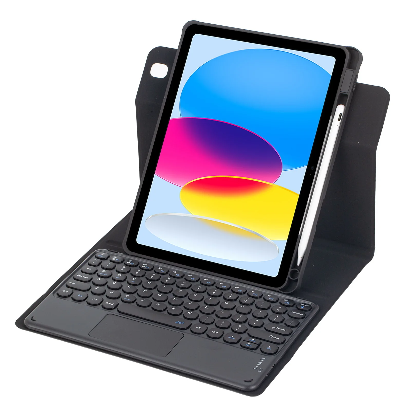 

Touchpad Keyboard Case For iPad 10th Generation 10th Gen 2022 10.9 10.2 inch 9th 8th 7th Rotation Case With Keyboard