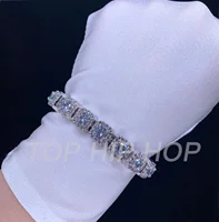 

High-end European fashion bracelet manufacturer wholesale popular jewelry bracelet Jewelry Gold Plated Big zircon paved bracelet