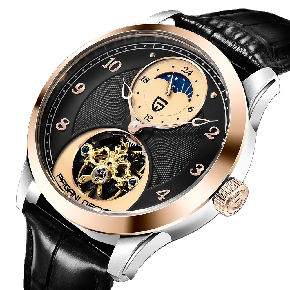 

PAGANI DESIGN Fashion Luxury Sports Stainless Steel Tourbillon Automatic Waterproof Men's Mechanical Watch