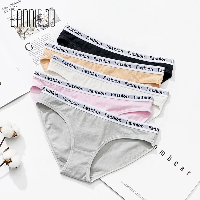 

women's panty cotton high quality women panties girls sports lingerie briefs female underwear, Black,pink,white,grey,nude