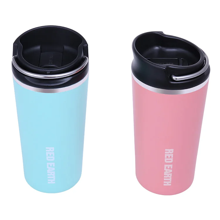 

Customized Color Stainless steel double wall Coffee Insulated Tumbler 380ML with lid high quality Popular Powder coating Tumbler, Various colors & customized