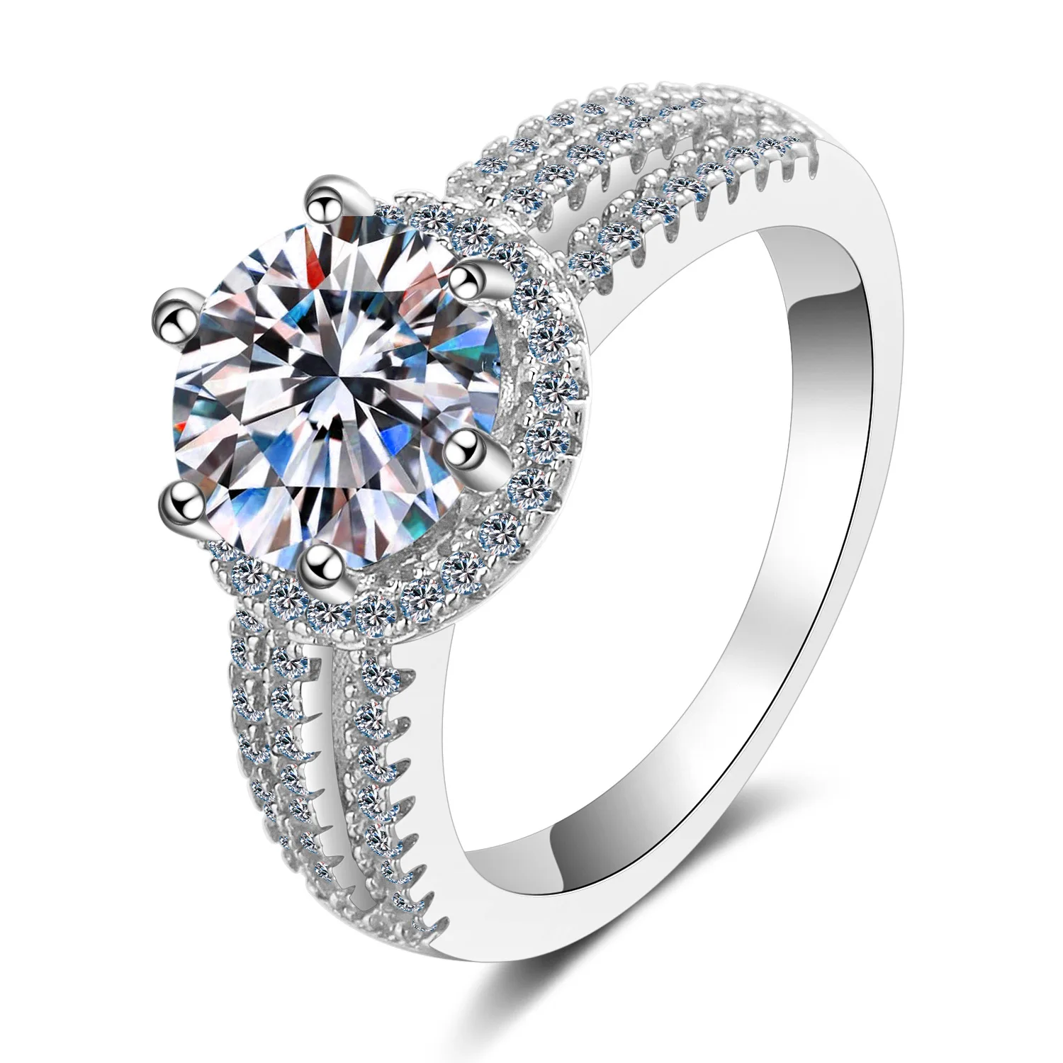 

2 caramosan diamond ring