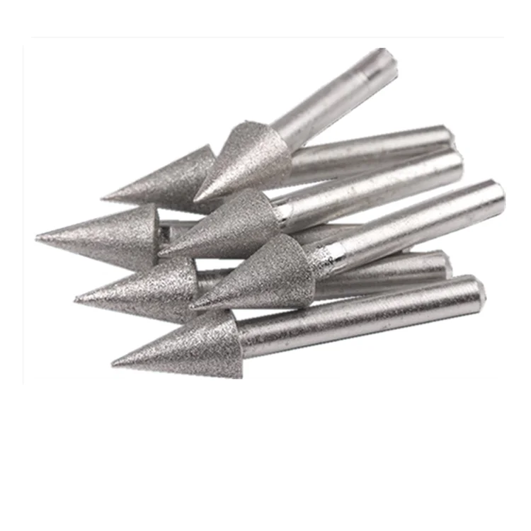 6x6mm Tip Type Metal Sanding Rods Emery Grinding Rod Electric Grinder