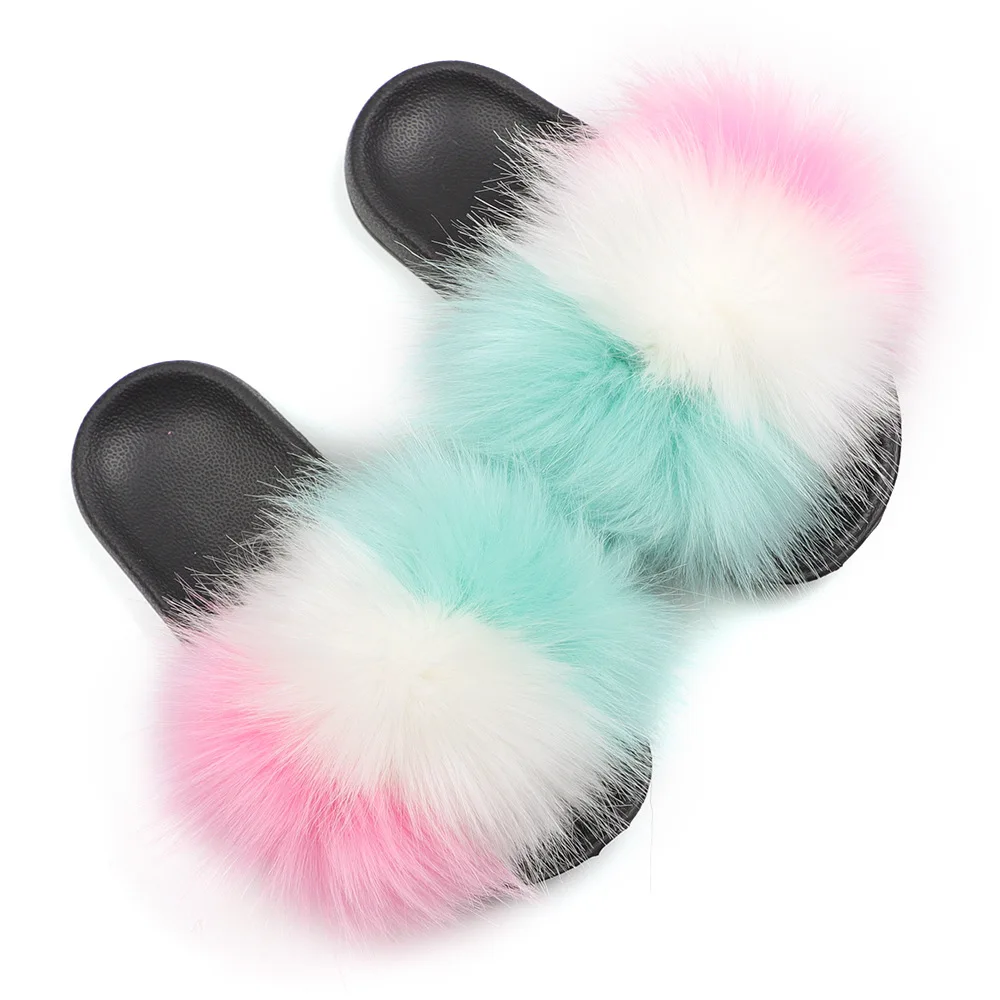 

Faux Fur Outdoor Slippers,Cute Women's Faux Fur Slippers,Faux Fur Slippers