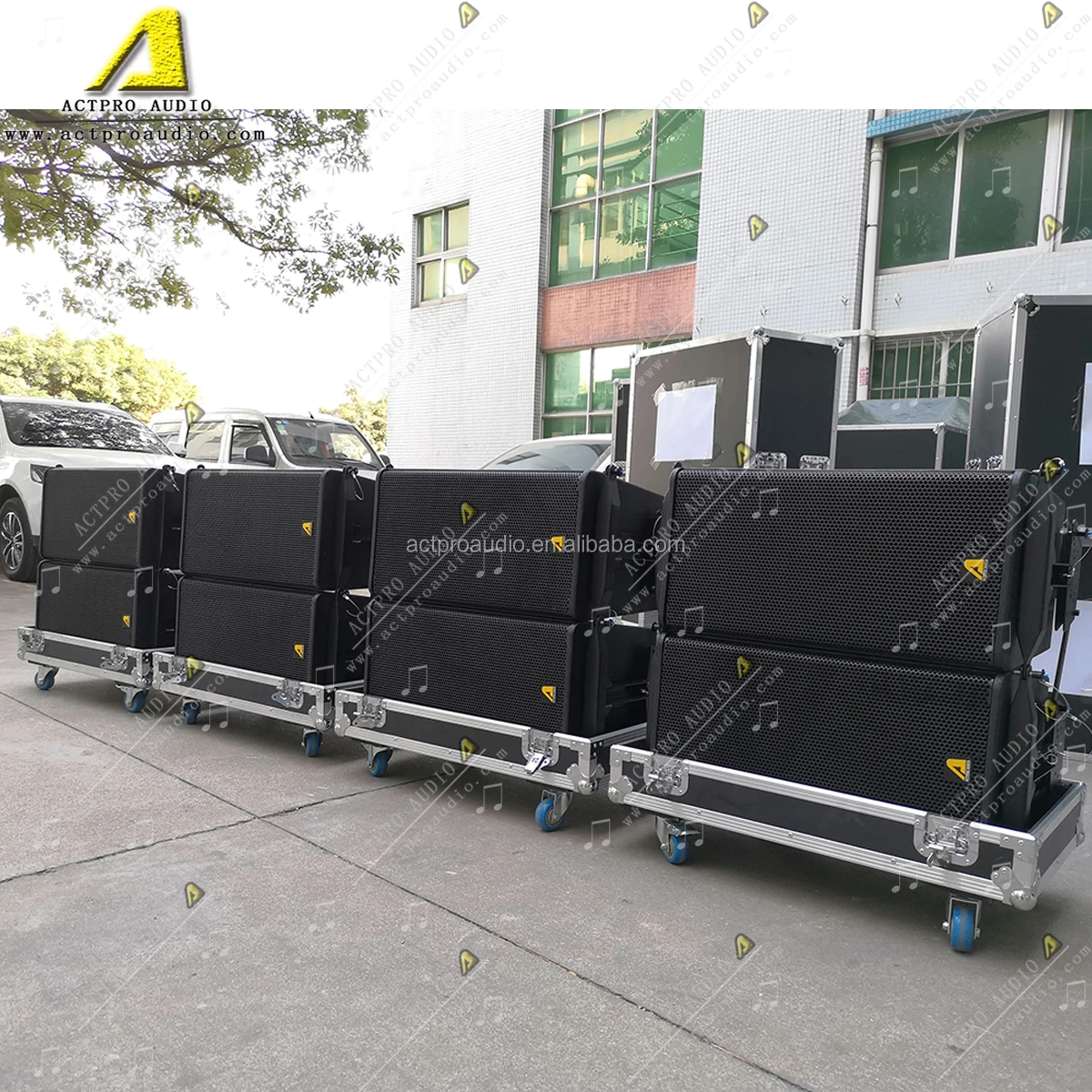 GEOS1230 Line Array - Powerful 12 Inch Speakers for Outdoor