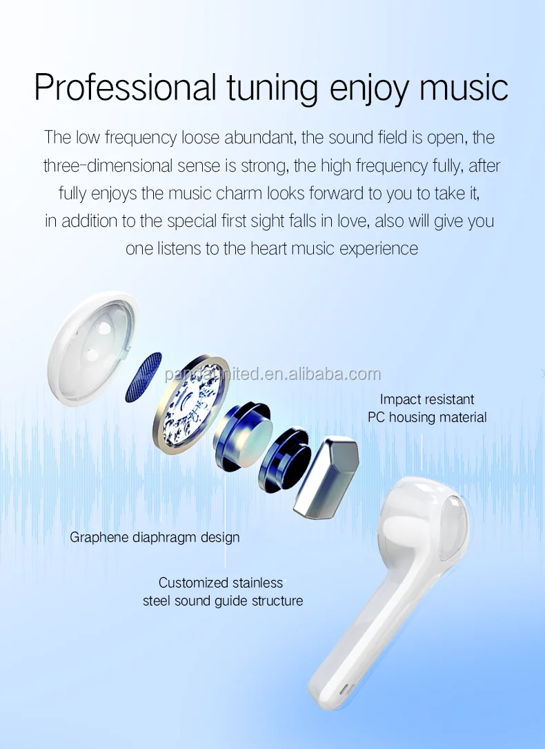 New design P9 TWS wireless earbuds stereo sound Bluetooth 5.0 wireless earphone for gifts - ANKUX.COM