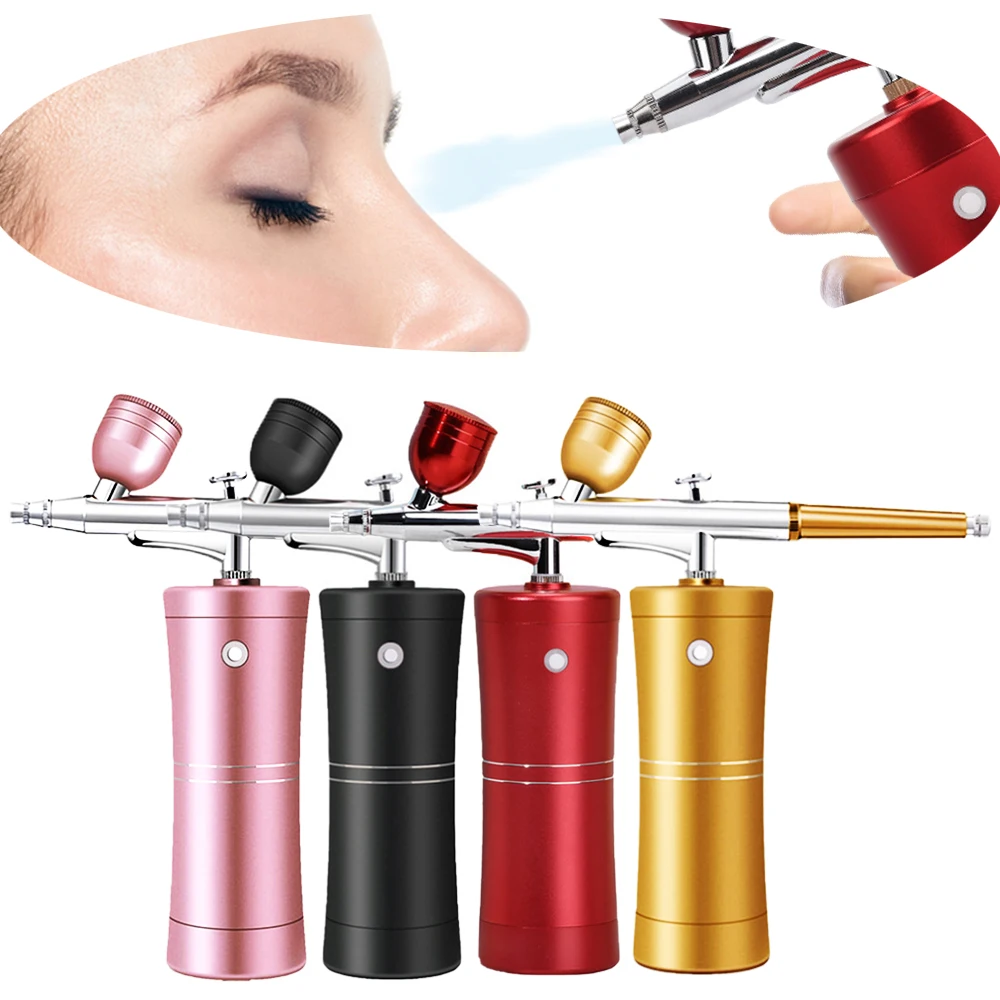 

Wholesale Makeup Foundation Compressor Compressor Rechargeable Tattoo Body Paint For Nails Cordless Airbrush