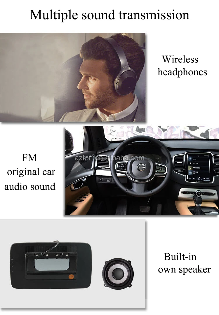 Wholesales Android 9.0 Eightcore 1080p 11 Inch Car Entertainment Rear