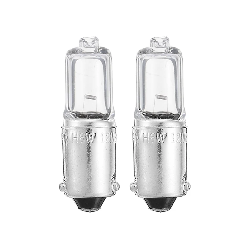 H6W bax9s automobile bulb 12v6w halogen lamp automobile auxiliary reverse steering indicator lamp