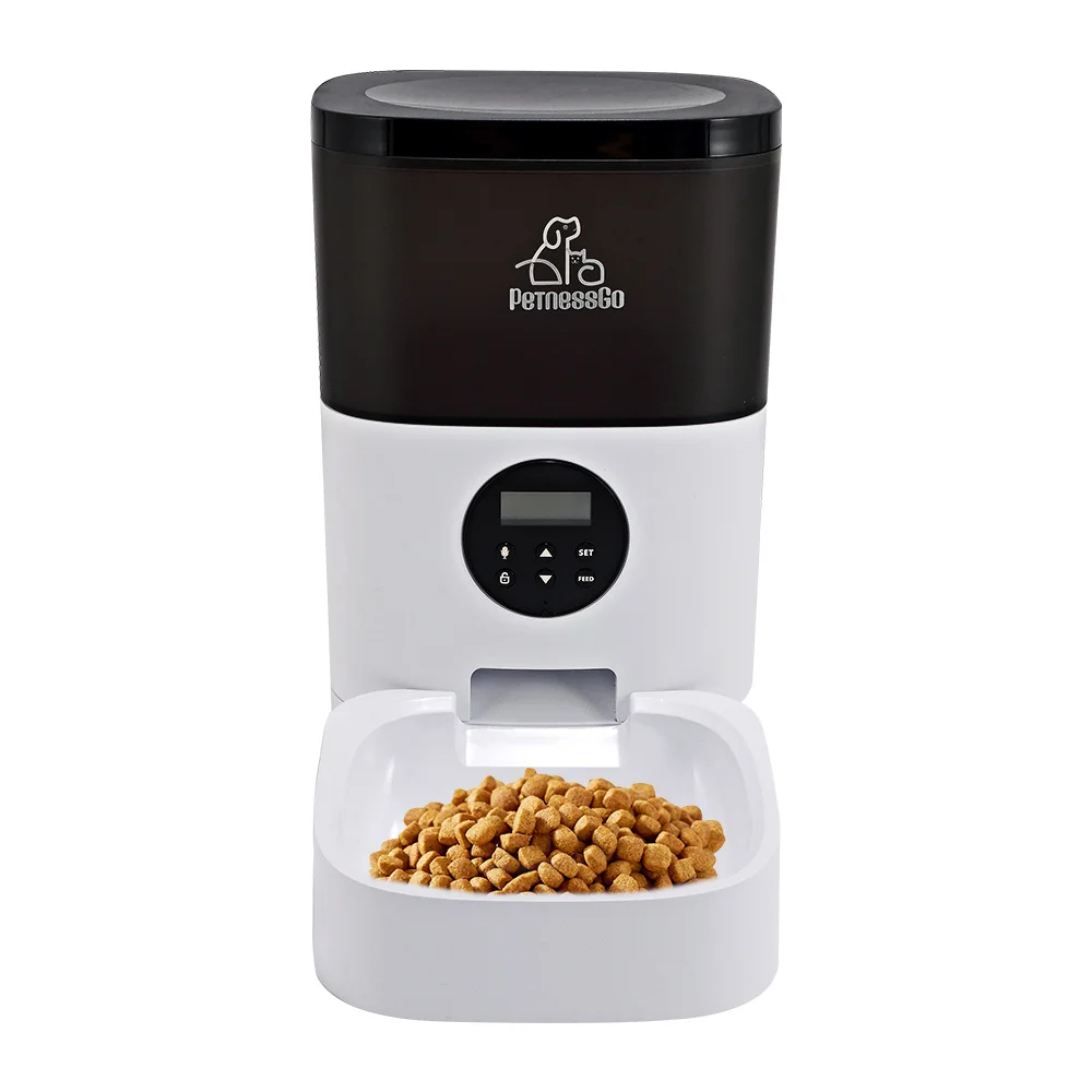 

PetnessGo Automatic Pet Feeder 4L/6L Smart Feeder Automatic Control with APP, White