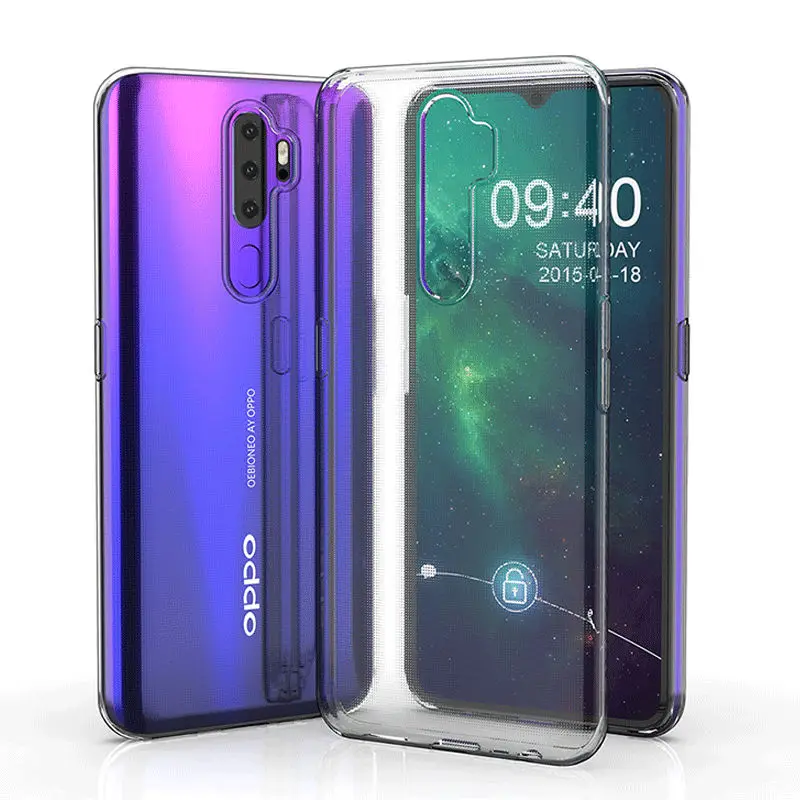 

For Oppo Realme XT /XT 730G /X2 / K5 6.4" Slim Crystal Clear Transparent Soft TPU Back Case Protection Skin Camera Protect Cover