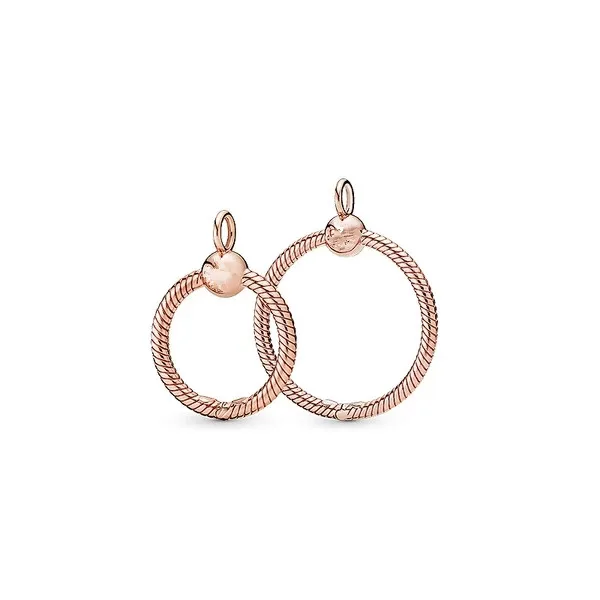 

New rose gold letter O pendant temperament string ornaments female