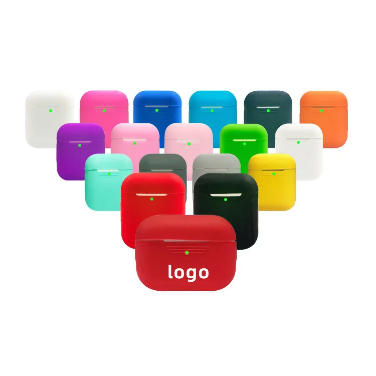 

Logo Custom Ultra Thin Soft Silicone Case Protector for Apple Airpods Case for Airpods Pro Earphone TPU Cover Accessories