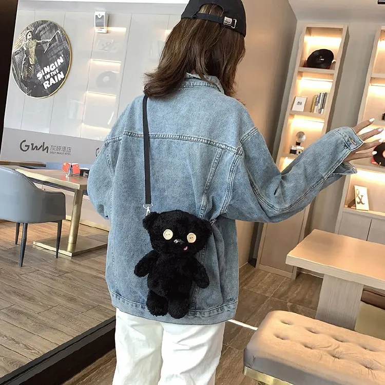 product-Crossobody Bags for Women 2020 New Fashion Female Shoulder Bags Cute Cartoon Bear Animals So-2