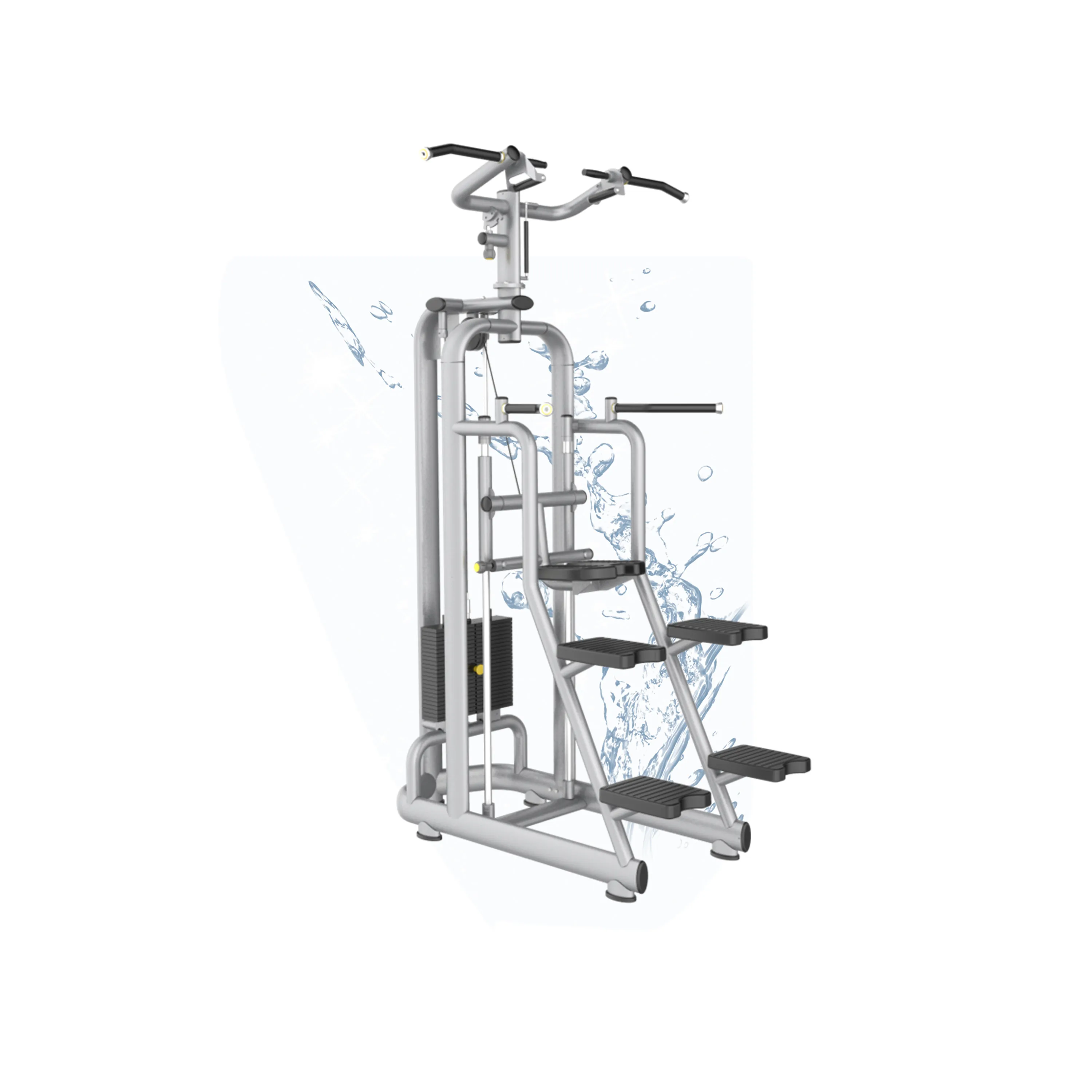

Port to Port Service Commercial Fitness Manufacturer Assisted Chin Up/ Dip Sport Machine Gym Workout Equipment, Customized color