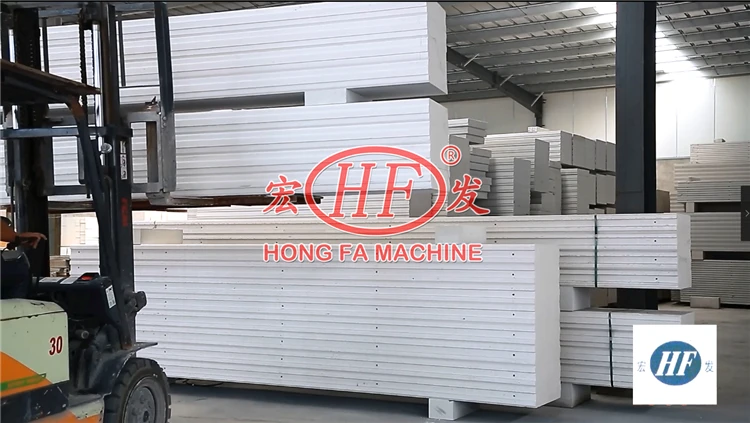 AAC block production line