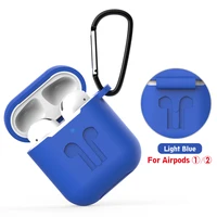 

OEM Custom Logo Case for AirPods Earphones Silicone Headphone Case for AirPods 1 2