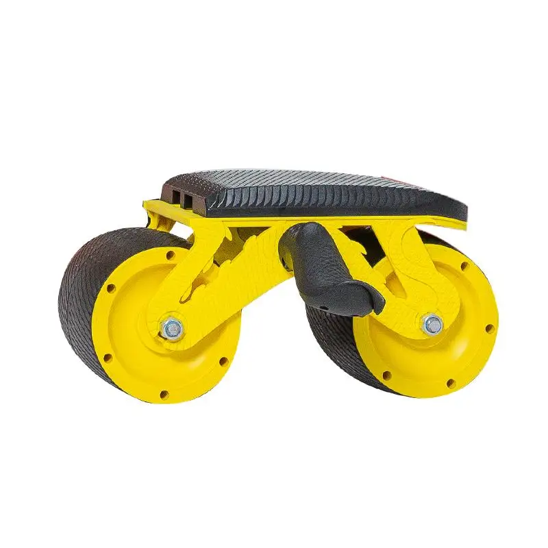 

Fitness Equipment Multifunction Exercise Abdominal Roller Wheel with knee pad Set supine train Mobile kneel Ab Roller Gym, As pic