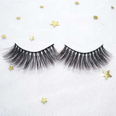 

QUEENA false eyelashes mixed with dense stereo eyelashes natural 3D eyelashesmink crossborder new product