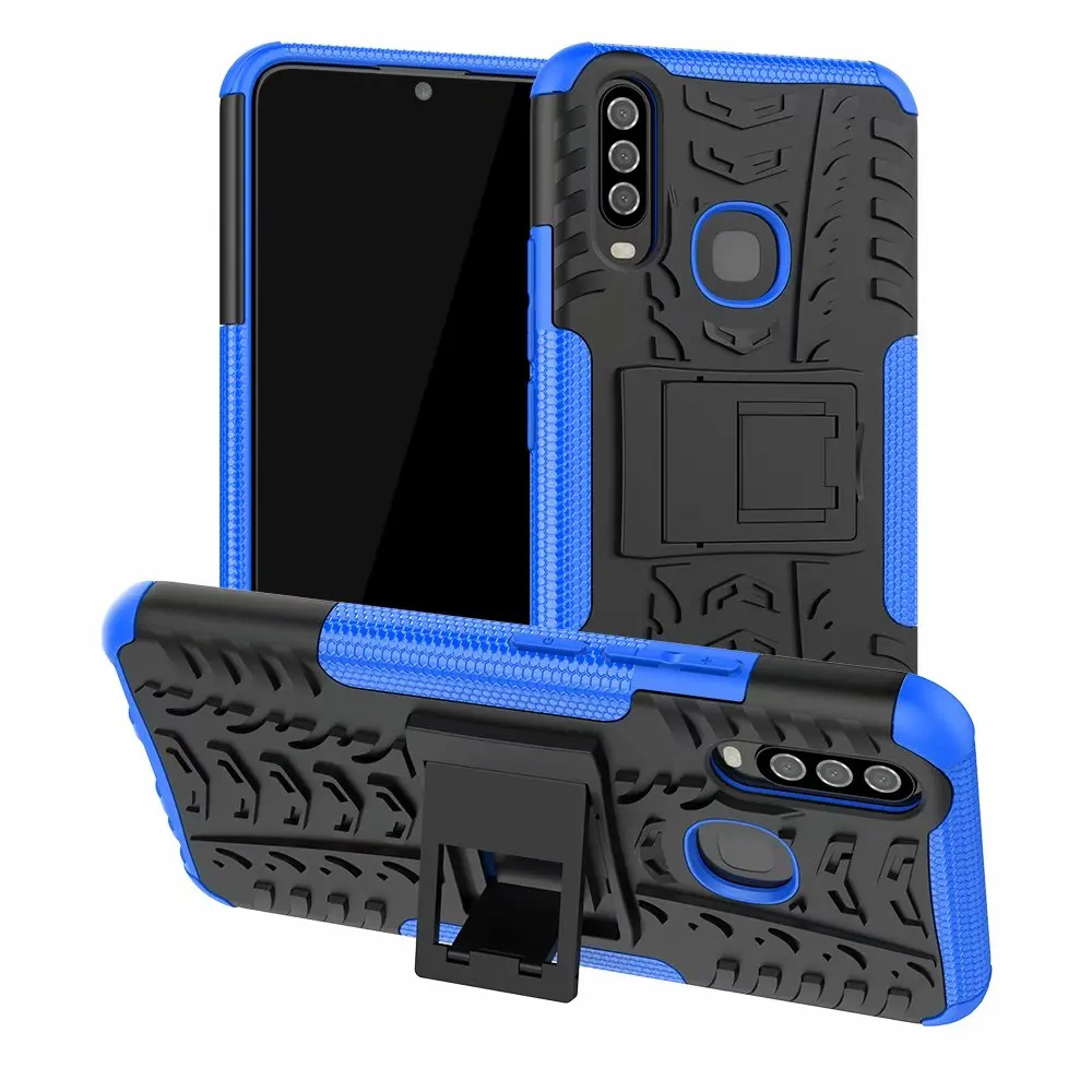 

Tyre Shock Proof Stand Phone Case Cover For Vivo Y17/Y15/Y12, As pictures