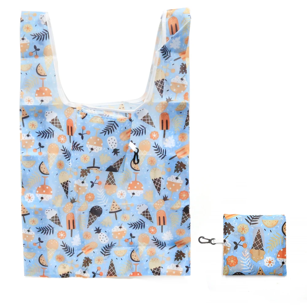

Large Capacity Square Foldable Shopping Handbag